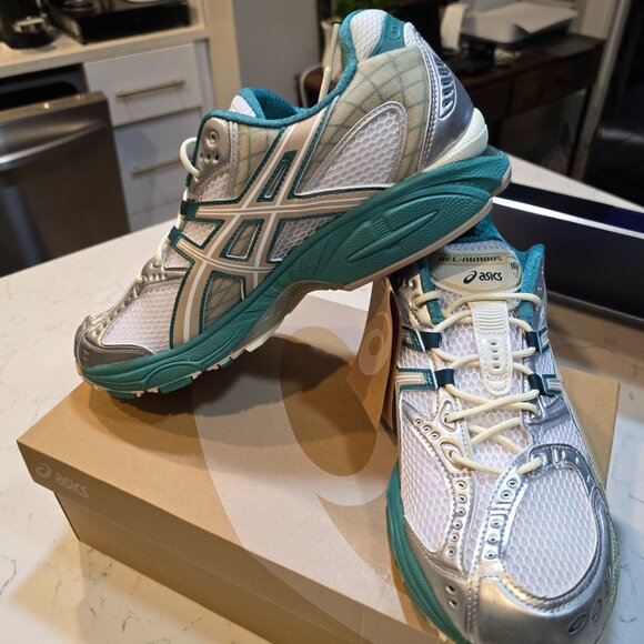 Asics Sportstyle Gel-Nimbus 10.1 Rainy Lake Running Men Shoes 1203A543-102 SZ 10 - Picture 8 of 15